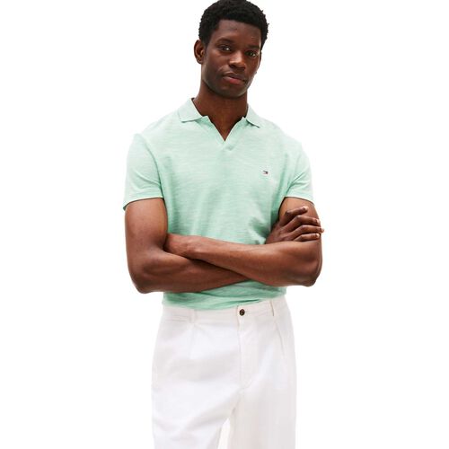 Tommy Hilfiger Regular Fit Textured Oxford Polo Shirt